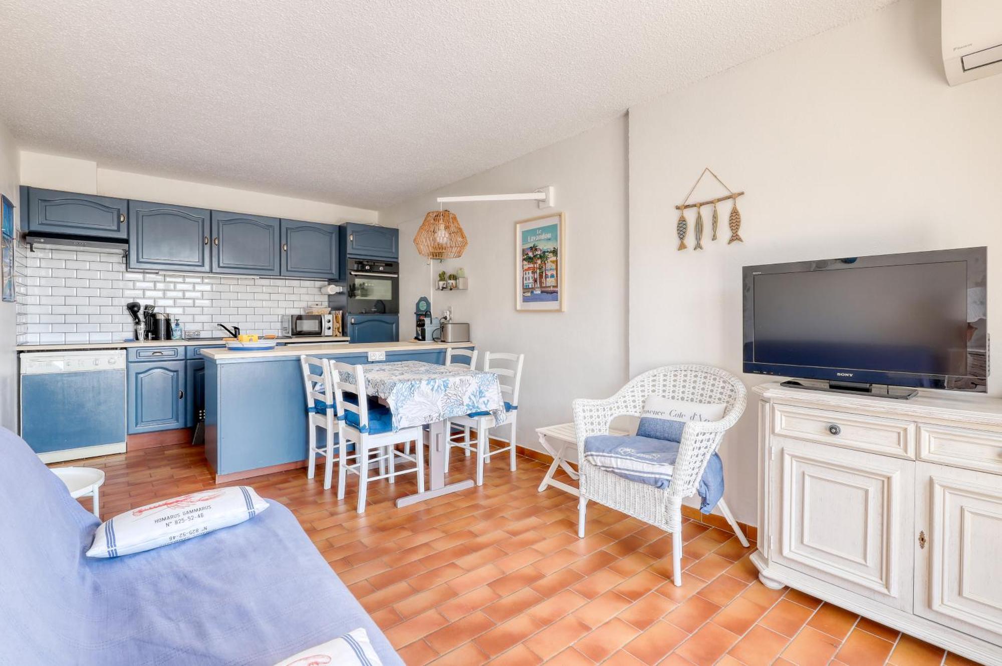 Exceptional View In Saint-Clair For 4 People Lägenhet Le Lavandou Exteriör bild